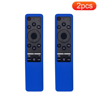 2τμχ SIKAI κάλυμμα προστατευτικής θήκης σιλικόνης για τηλεχειριστήριο Samsung QLED Smart TV BN59 01241A 01242A 01266A BN59-01312A 01312H