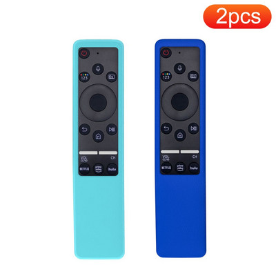 2τμχ SIKAI κάλυμμα προστατευτικής θήκης σιλικόνης για τηλεχειριστήριο Samsung QLED Smart TV BN59 01241A 01242A 01266A BN59-01312A 01312H