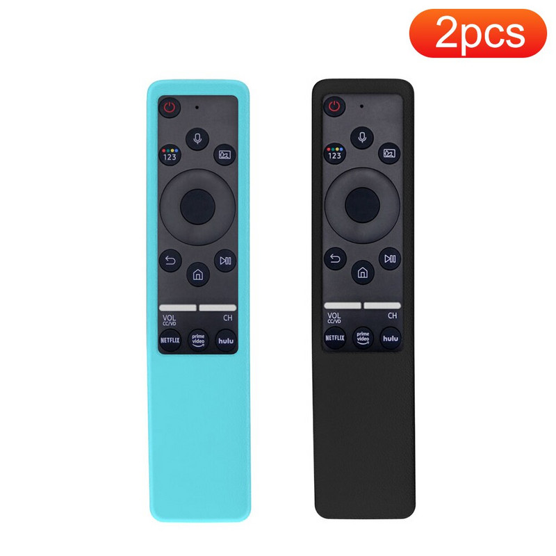 2τμχ SIKAI κάλυμμα προστατευτικής θήκης σιλικόνης για τηλεχειριστήριο Samsung QLED Smart TV BN59 01241A 01242A 01266A BN59-01312A 01312H