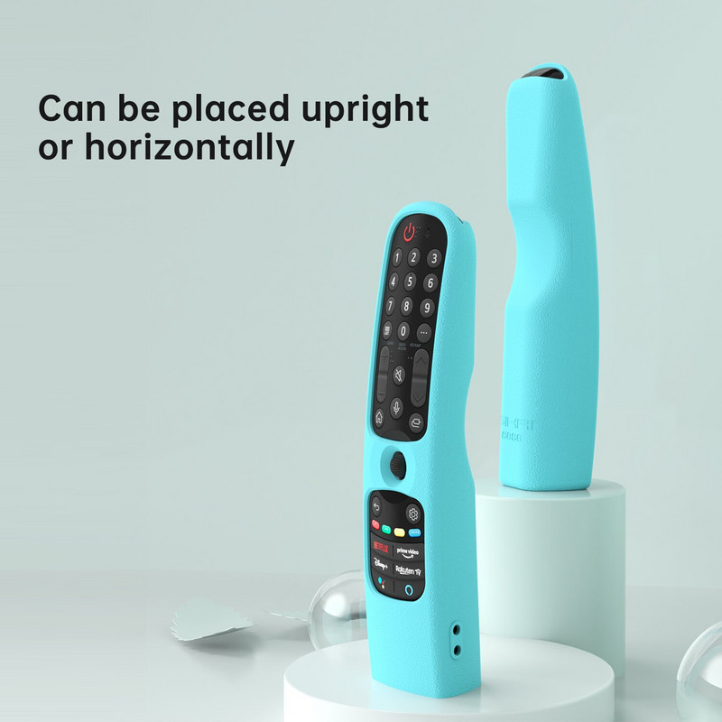 SIKAI szilikon védő távirányító burkolatok LG Smart TV-hez AN-MR21 LG OLED TV-hez Magic Remote AN MR21GA távirányító tok