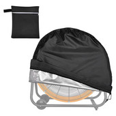 Priemyselný kryt ventilátora, vodotesný, prachotesný, pre vysokorýchlostný bubnový podlahový ventilátor, ochranný kryt z odolného materiálu 61x19x61cm