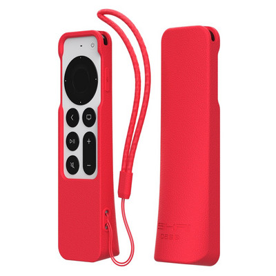 SIKAI Προστατευτικά καλύμματα τηλεχειριστηρίου σιλικόνης για Apple TV 4K 2021 για Apple TV Siri Remote 2ης γενιάς για θήκη Airtag