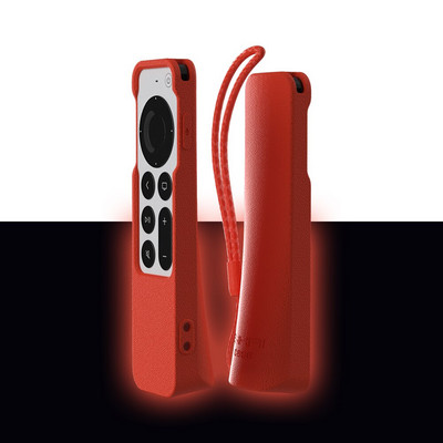 SIKAI Προστατευτικά καλύμματα τηλεχειριστηρίου σιλικόνης για Apple TV 4K 2021 για Apple TV Siri Remote 2ης γενιάς για θήκη Airtag