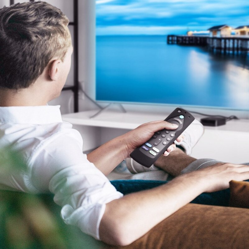 Κάλυμμα τηλεχειριστηρίου 1 τμχ για Fire TV 3ης γενιάς Τηλεχειριστήριο Ειδικό κάλυμμα για Fire TV Κάλυμμα σιλικόνης
