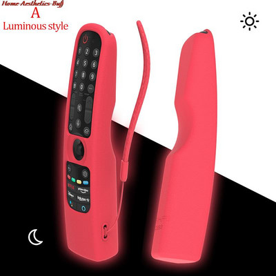 Farebný silikónový kryt pre diaľkový ovládač LG MR21GA MR21N MR21GC pre LG OLED TV Magic Remote MR21GA