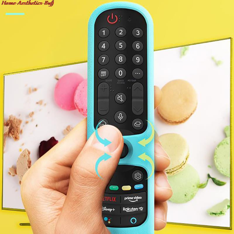 Farebný silikónový kryt pre diaľkový ovládač LG MR21GA MR21N MR21GC pre LG OLED TV Magic Remote MR21GA