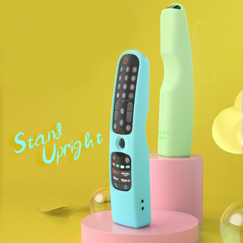 Husă colorată din silicon pentru telecomandă LG MR21GA MR21N MR21GC SIKAI pentru telecomandă LG OLED TV Magic Remote MR21 GA vertical