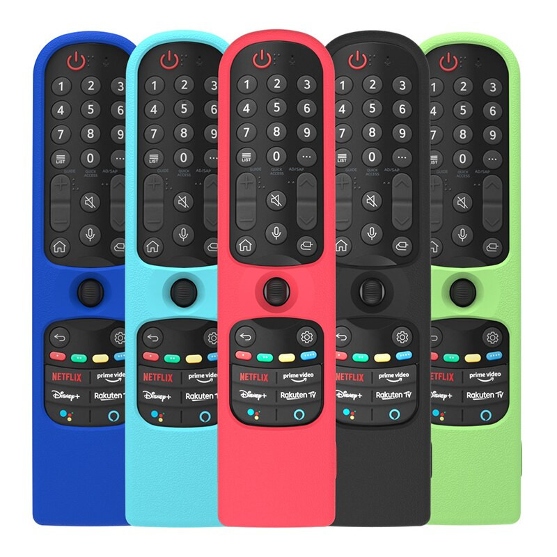 Husă colorată din silicon pentru telecomandă LG MR21GA MR21N MR21GC SIKAI pentru telecomandă LG OLED TV Magic Remote MR21 GA vertical