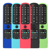 Πολύχρωμο περίβλημα τηλεχειριστηρίου θήκης σιλικόνης για αντιολισθητική μαλακή θήκη τηλεχειριστηρίου LG MR21GC MR21N MR21GA