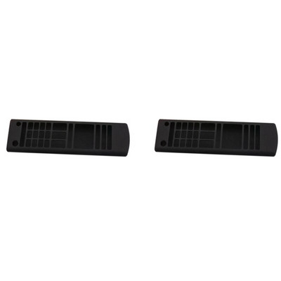 2X silikónové puzdro pre diaľkový ovládač LG Smart TV AKB75095307 AKB74915305 AKB75675304 nárazuvzdorný držiak kryt čierny