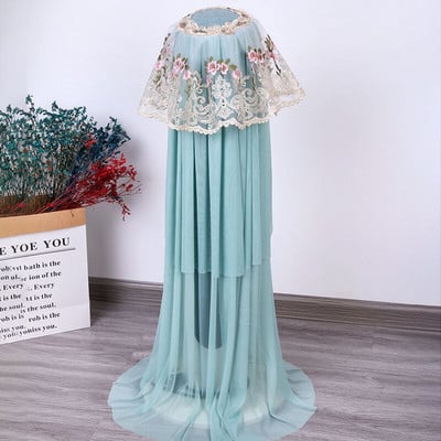 Elektromos ventilátor burkolatok Háztartási pasztorális virágos csipkehuzat All-inclusive szennyeződésálló toronyventilátor tárolás védőtok Biztonság