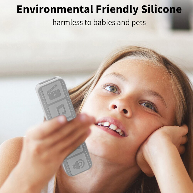 Nuotolinio valdymo pulto silikoninis dėklas su dirželiu nuotolinio valdymo pulto korpusu, skirtas Apple Tv 4k 2021 TV nuotolinio valdymo pulto dangteliu