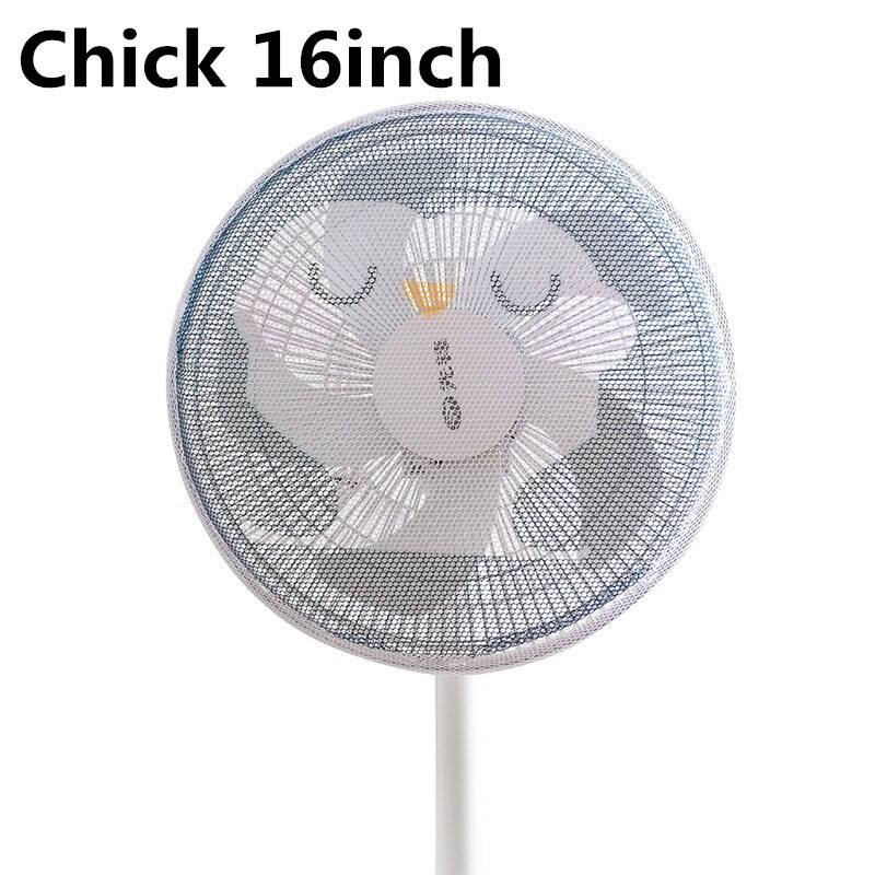 1PC 2022 Poklopac za električni ventilator protiv prignječenja ruku Zaštitna mreža za djecu Poklopac za prašinu Crtani sveobuhvatni sigurnosni kružni mrežni poklopac