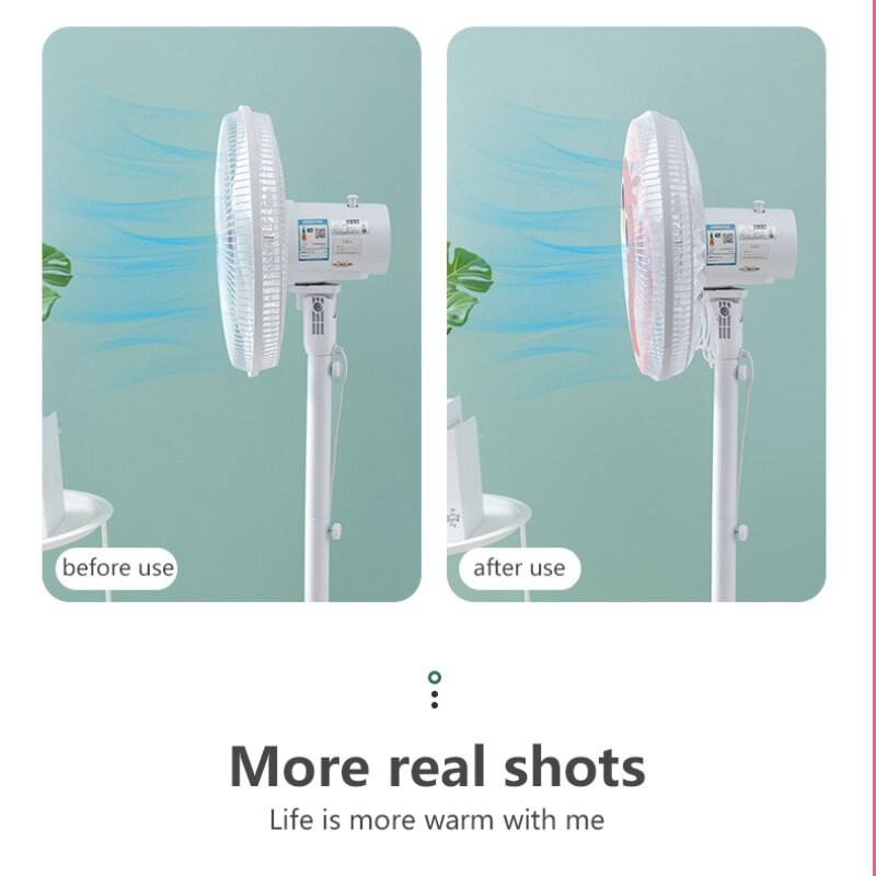 1PC 2022 Poklopac za električni ventilator protiv prignječenja ruku Zaštitna mreža za djecu Poklopac za prašinu Crtani sveobuhvatni sigurnosni kružni mrežni poklopac