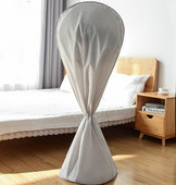 Kryty elektrických ventilátorov, prachotesný kryt podlahového ventilátora Allcover pre domácnosť, vertikálny kryt podlahového ventilátora s oxfordskou látkou sa ľahko čistí