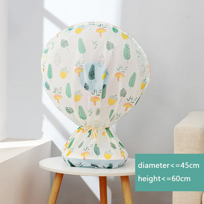 Kryt ventilátora Protiprachový kryt Kompletný balík Podlahový ventilátor Elektrický ventilátor Vertikálny úložný kryt Ochranný kryt podlahy Protiprachový kryt PEVC