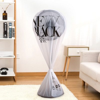 Kryt elektrického ventilátora, vodotesný, odolný voči vlhkosti, ľahko čistiteľný kryt elektrického ventilátora pre domácnosť, kryt proti prachu, ochrana ventilátora