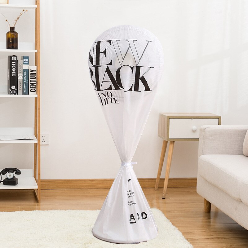 Kryt elektrického ventilátora, vodotesný, odolný voči vlhkosti, ľahko čistiteľný kryt elektrického ventilátora pre domácnosť, kryt proti prachu, ochrana ventilátora