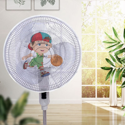 1 buc Capac de praf pentru ventilator electric Protector de siguranță pentru ventilator plasă rotundă de protecție pentru suport pentru degete geantă de depozitare antipraf Accesorii pentru casă