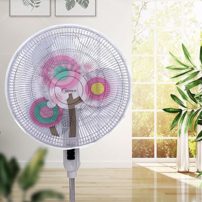 1 buc Capac de praf pentru ventilator electric Protector de siguranță pentru ventilator plasă rotundă de protecție pentru suport pentru degete geantă de depozitare antipraf Accesorii pentru casă