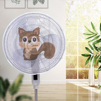 1 buc Capac de praf pentru ventilator electric Protector de siguranță pentru ventilator plasă rotundă de protecție pentru suport pentru degete geantă de depozitare antipraf Accesorii pentru casă