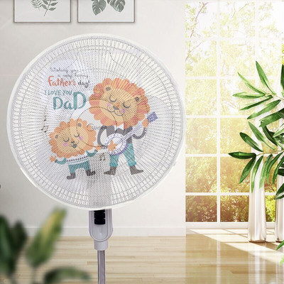 1 buc Capac de praf pentru ventilator electric Protector de siguranță pentru ventilator plasă rotundă de protecție pentru suport pentru degete geantă de depozitare antipraf Accesorii pentru casă