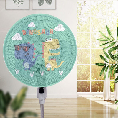 1 buc Capac de praf pentru ventilator electric Protector de siguranță pentru ventilator plasă rotundă de protecție pentru suport pentru degete geantă de depozitare antipraf Accesorii pentru casă