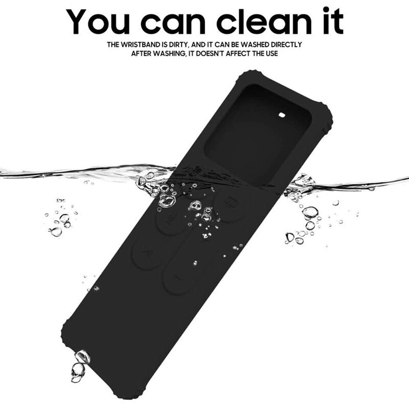 Προστατευτική θήκη Remote Case And TV Box για Apple TV 4K 5th / 4th - [Αντιολισθητικό] Κάλυμμα σιλικόνης με προστασία από κραδασμούς για Apple TV