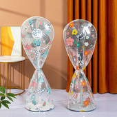 Jednoduchý kryt elektrického ventilátora pre domácnosť, stolný, podlahový, univerzálny, vodotesný, priehľadný, umývateľný, PEVA