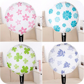 Animacinio filmo sutirštintas EVA spausdinimas Dulkėms atsparus grindų ventiliatoriaus dangtelis Namų ūkis, paprastas ir šviežio rašto elektrinis ventiliatoriaus dangtelis vasarą