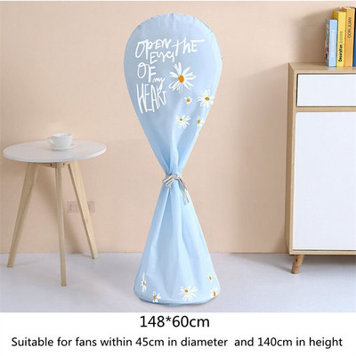 Vysokokvalitný vodotesný a prachotesný univerzálny elektrický ventilátor, kryt proti prachu pre domácnosť, ochranný kryt podlahového ventilátora, stojanový ventilátor