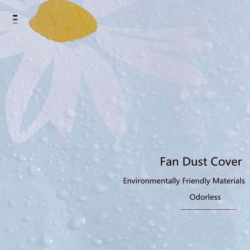 Vysokokvalitný vodotesný a prachotesný univerzálny elektrický ventilátor, kryt proti prachu pre domácnosť, ochranný kryt podlahového ventilátora, stojanový ventilátor