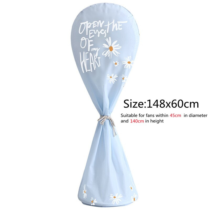 Vysokokvalitný vodotesný a prachotesný univerzálny elektrický ventilátor, kryt proti prachu pre domácnosť, ochranný kryt podlahového ventilátora, stojanový ventilátor