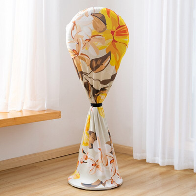 Kryty na ventilátory na podlahu, elektrický prach, domácnosť, okrúhly elastický univerzálny kryt na prach s kreslenými motívmi