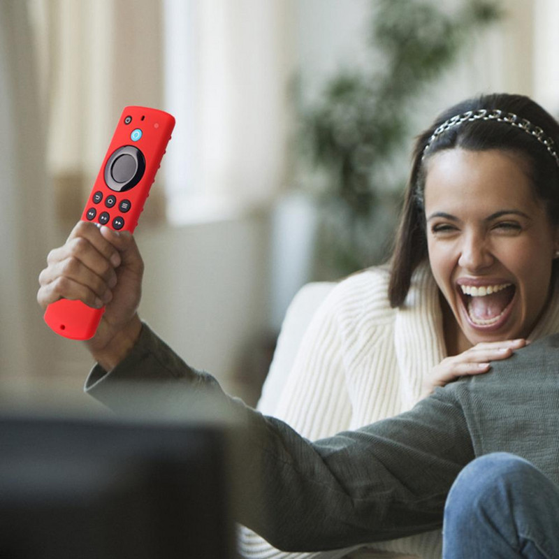 Защитна подложка Противоударна лека миеща се защитна възглавница, съвместима с Amazon Fire TV Stick 3-то поколение