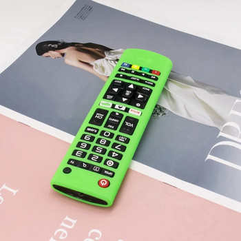 Θήκη σιλικόνης 2 τμχ για κάλυμμα θήκης για τηλεχειριστήριο Smart TV LG, φωτεινό μπλε & φωτεινό πράσινο