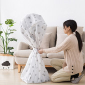 1 ks plne krytý elektrický ventilátor, netkaný prachotesný kryt, kryt na prachové vrecko, podstavec ventilátora, ochranný plášť pre domácnosť