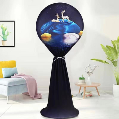 Vodotesný a prachotesný kryt na elektrický ventilátor Kryt podlahového ventilátora pre domácnosť Ochranný kryt Kryt na úložný priestor pre elektrický ventilátor