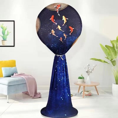 Vodotesný a prachotesný kryt na elektrický ventilátor Kryt podlahového ventilátora pre domácnosť Ochranný kryt Kryt na úložný priestor pre elektrický ventilátor