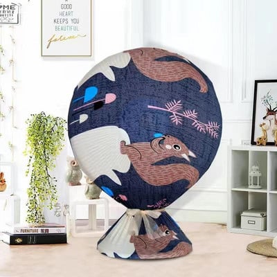 Vodotesný a prachotesný kryt na elektrický ventilátor Kryt podlahového ventilátora pre domácnosť Ochranný kryt Kryt na úložný priestor pre elektrický ventilátor