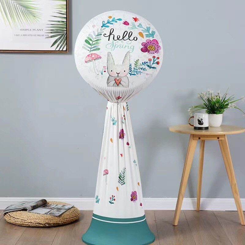 Vodotesný a prachotesný kryt na elektrický ventilátor Kryt podlahového ventilátora pre domácnosť Ochranný kryt Kryt na úložný priestor pre elektrický ventilátor