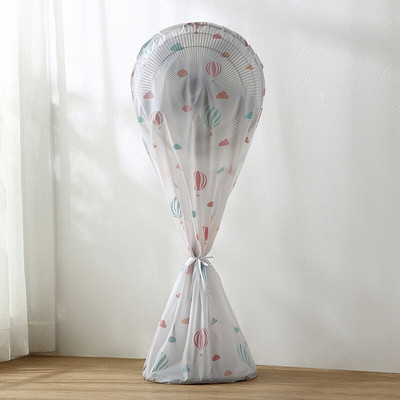 Kryt proti prachu Kompletné balenie Polovičné balenie Univerzálny podlahový kryt na elektrický ventilátor pre domácnosť Okrúhly kryt proti prachu