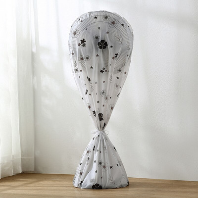 Kryt proti prachu Kompletné balenie Polovičné balenie Univerzálny podlahový kryt na elektrický ventilátor pre domácnosť Okrúhly kryt proti prachu