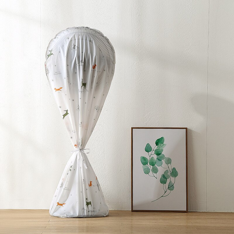 Kryt proti prachu Kompletné balenie Polovičné balenie Univerzálny podlahový kryt na elektrický ventilátor pre domácnosť Okrúhly kryt proti prachu