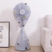 Kryt na elektrický ventilátor M/L, odolný, jednoduchý, potlačený, všestranný ochranný kryt na podlahový ventilátor, vysoko kvalitný, domáci prach