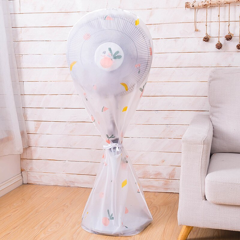 Kryt na elektrický ventilátor M/L, odolný, jednoduchý, potlačený, všestranný ochranný kryt na podlahový ventilátor, vysoko kvalitný, domáci prach