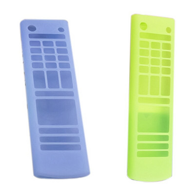 2 db szilikon tok LG Smart TV távirányítóhoz Ütésálló tartófedél, világító kék és világító zöld