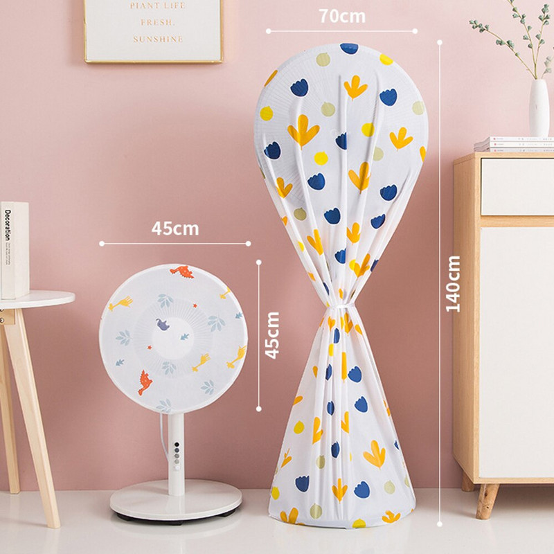 2 ks stojaci kryt ventilátora, stolný elektrický ventilátor, kryt proti prachu, vodotesný prachotesný kryt ventilátora, úložný vak, ochranné bezpečnostné produkty