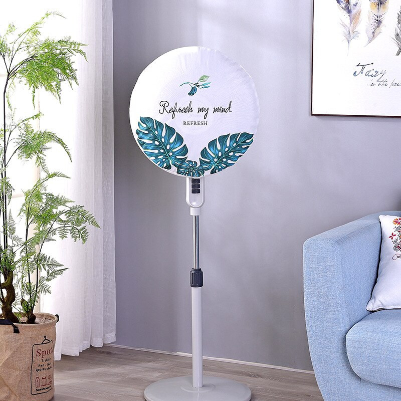 Poklopac ventilatora podni tip otporan na prašinu okrugli kućni stolni električni ventilator otporan na prašinu poklopac