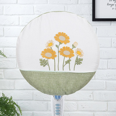 Ochranný kryt na elektrický ventilátor, kryt proti prachu, bez zápachu, odolný voči vlhkosti, kreslený vzor, menej ako 48 cm, kryt ventilátora, bytová dekorácia